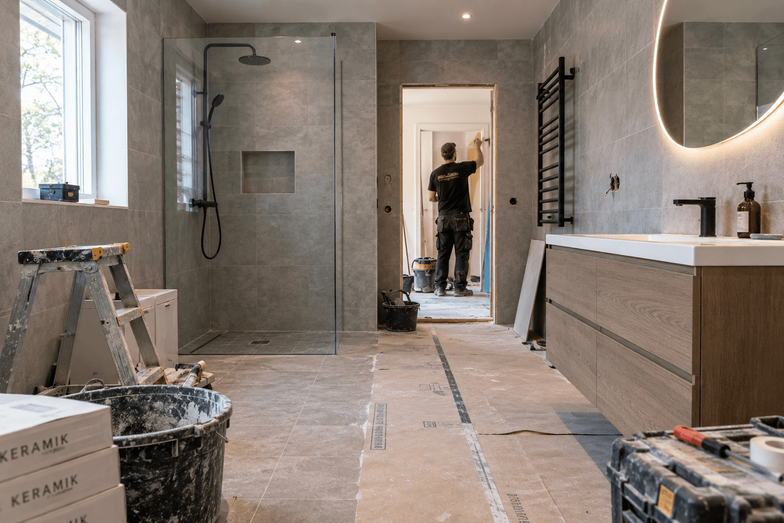 badrumsrenovering